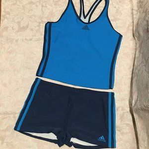 Adidas Blue Infinitex Swimsuit